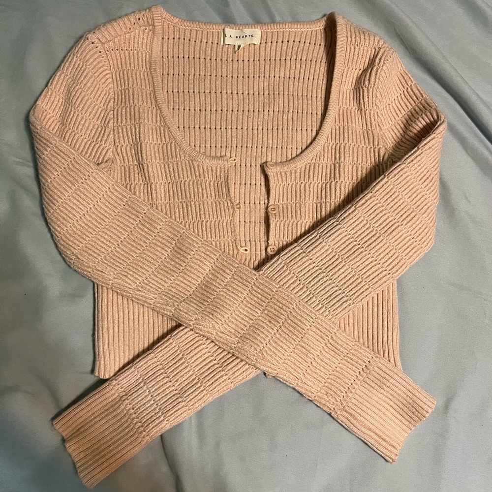 Light Pink Cardigan
